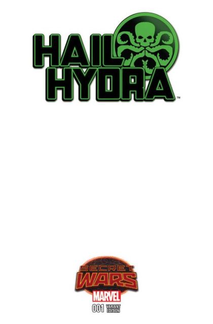 Hail Hydra #1 Blank Variant