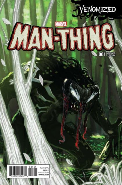 Man-Thing #1 (Of 5) Venomized Variant