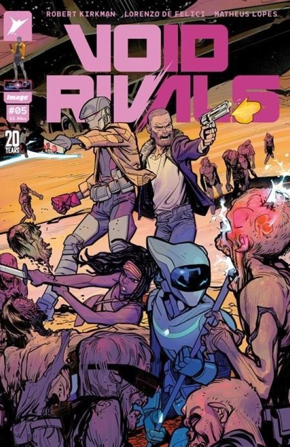 Void Rivals #5F (Conor Hughes 'The Walking Dead' 20th Anniversary Team-Up Variant)