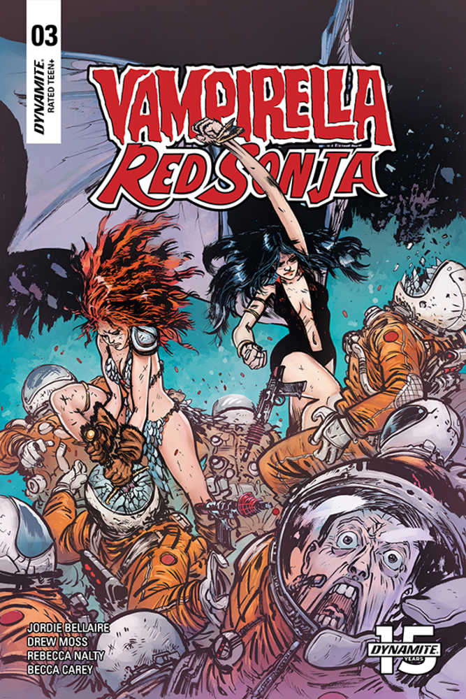Vampirella Red Sonja #3 Cover C Johnson & Spicer