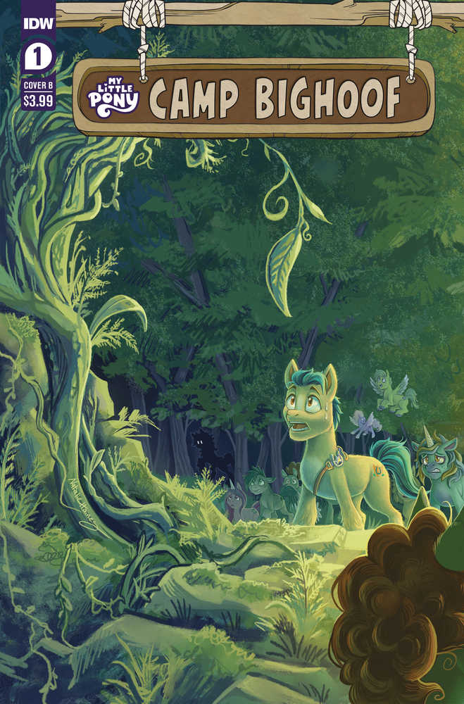 My Little Pony Camp Bighoof #1 Cover B Haines
