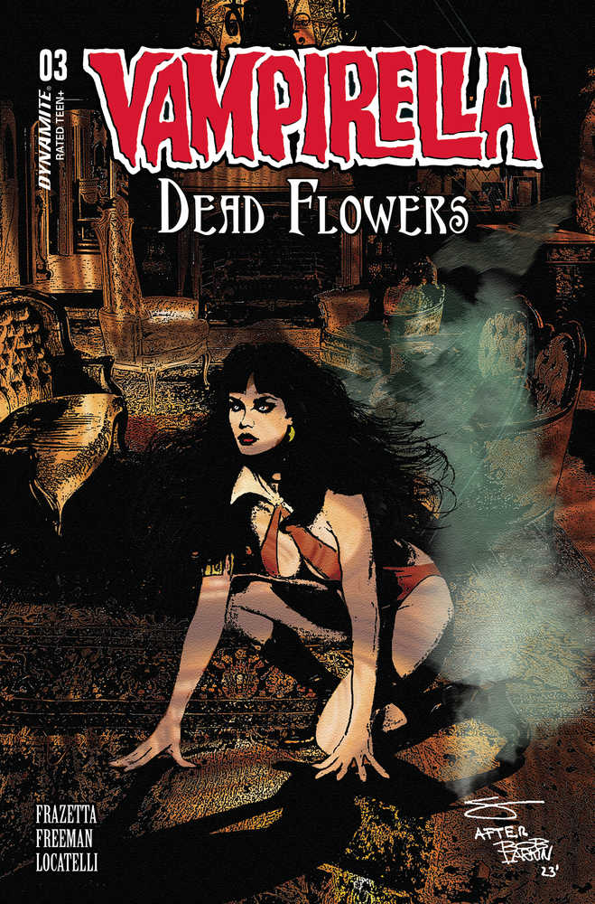 Vampirella Dead Flowers #3 Cover D Frazetta & Freeman