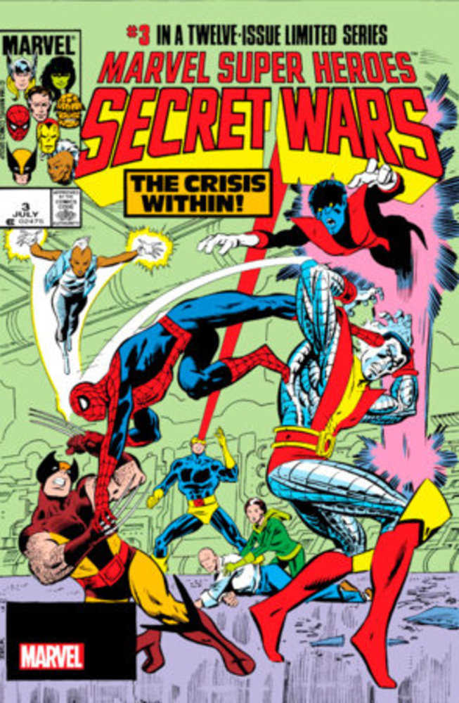 Marvel Super Heroes Secret Wars #3 (Facsimile Edition)