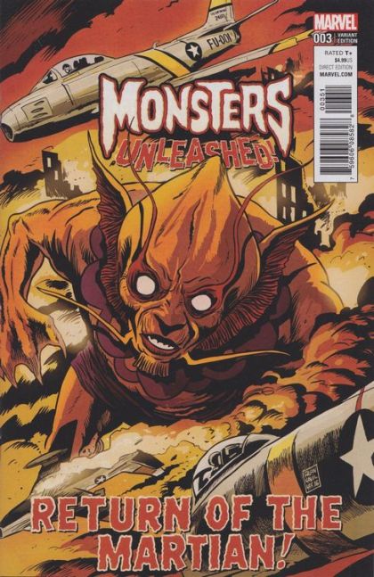 Monsters Unleashed #3 (Of 5) Francavilla 50s Movie Poster Va