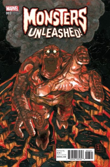 Monsters Unleashed #3 (Of 5) Qhayashida Variant