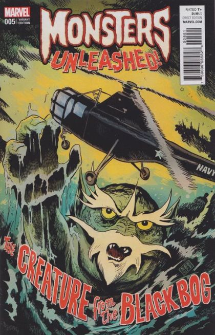 Monsters Unleashed #5 (Of 5) Francavilla 50s Movie Poster Va