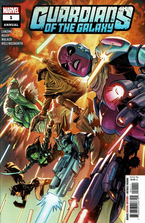 Guardians of the Galaxy, Vol. 7 Annual #1A