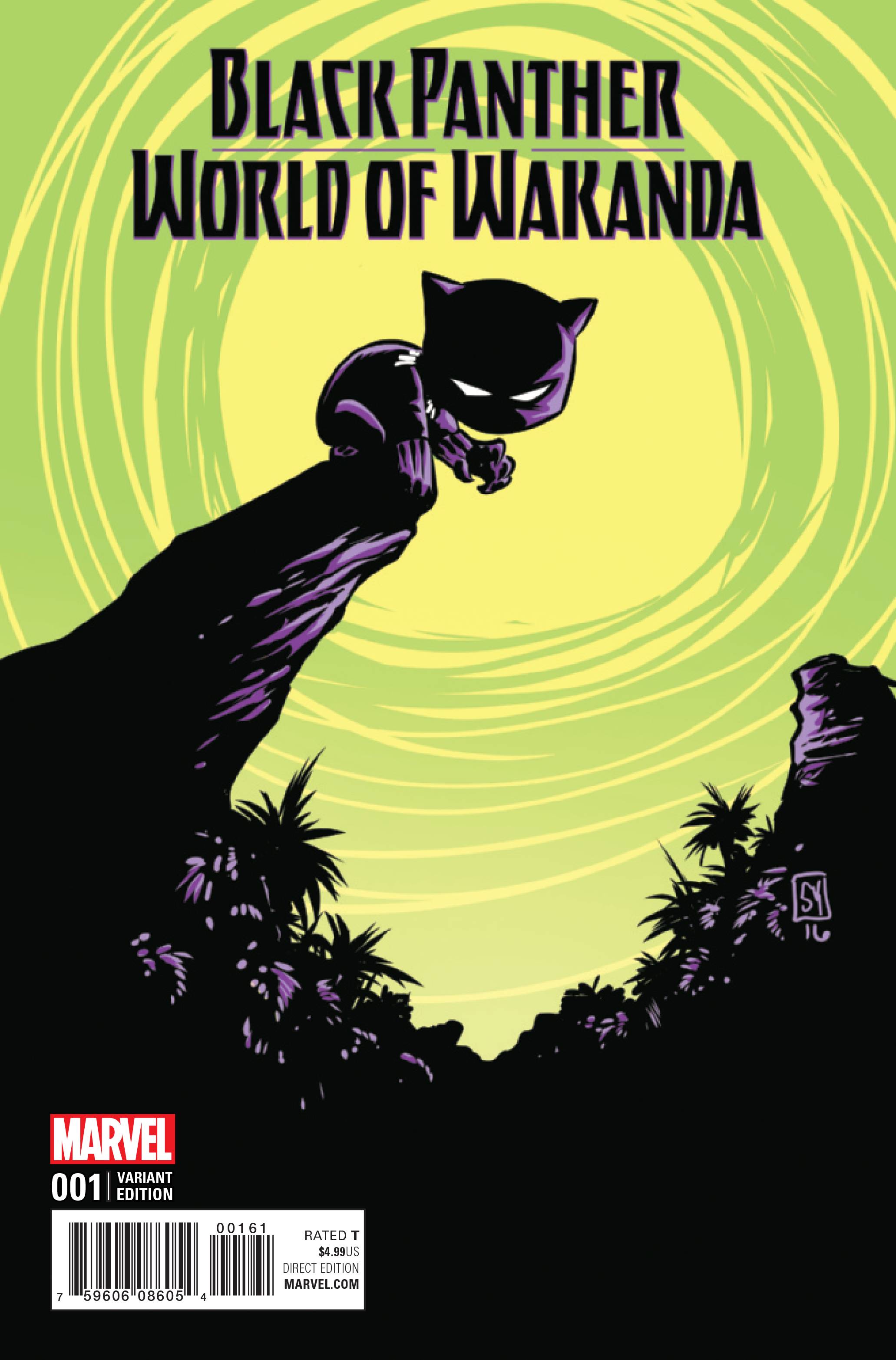 Black Panther: World of Wakanda #1F (Skottie Young Variant) (RARE)