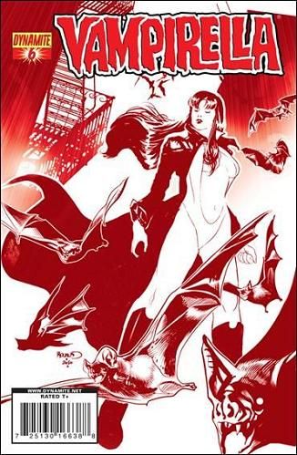 Vampirella #6 10 Copy Renaud Red Variant Edition