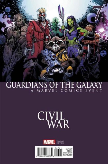 Guardians Of Galaxy #7 Civil War Variant