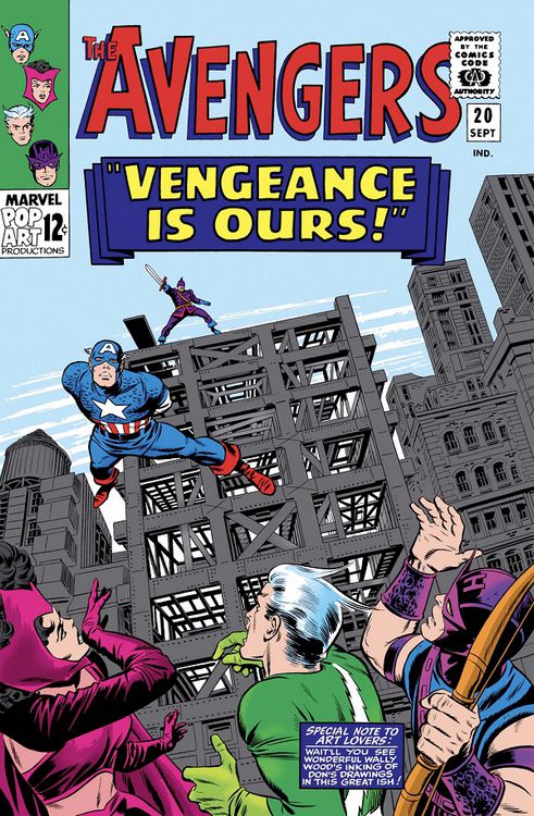Avengers Vol. 1 #20 - Silver Age - VG