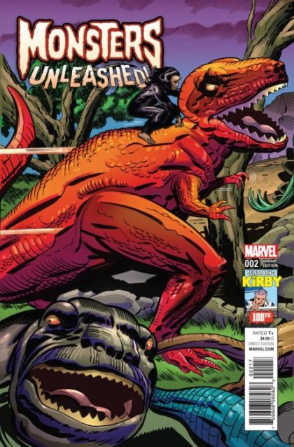 Monsters Unleashed #2 (Of 5) Kirby 100 Variant