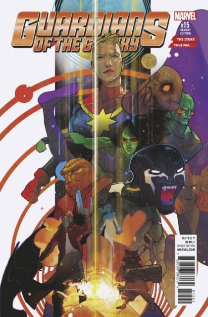 Now Guardians Of Galaxy #15 Ward Story Thus Far Variant
