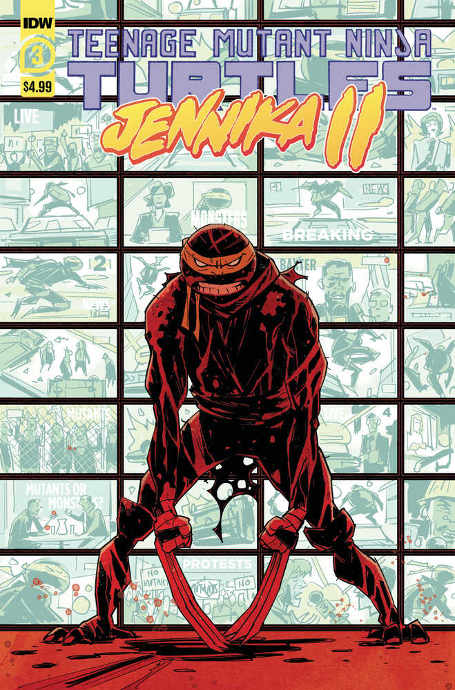 Teenage Mutant Ninja Turtles Jennika II #3 (Of 6) Cover A Revel