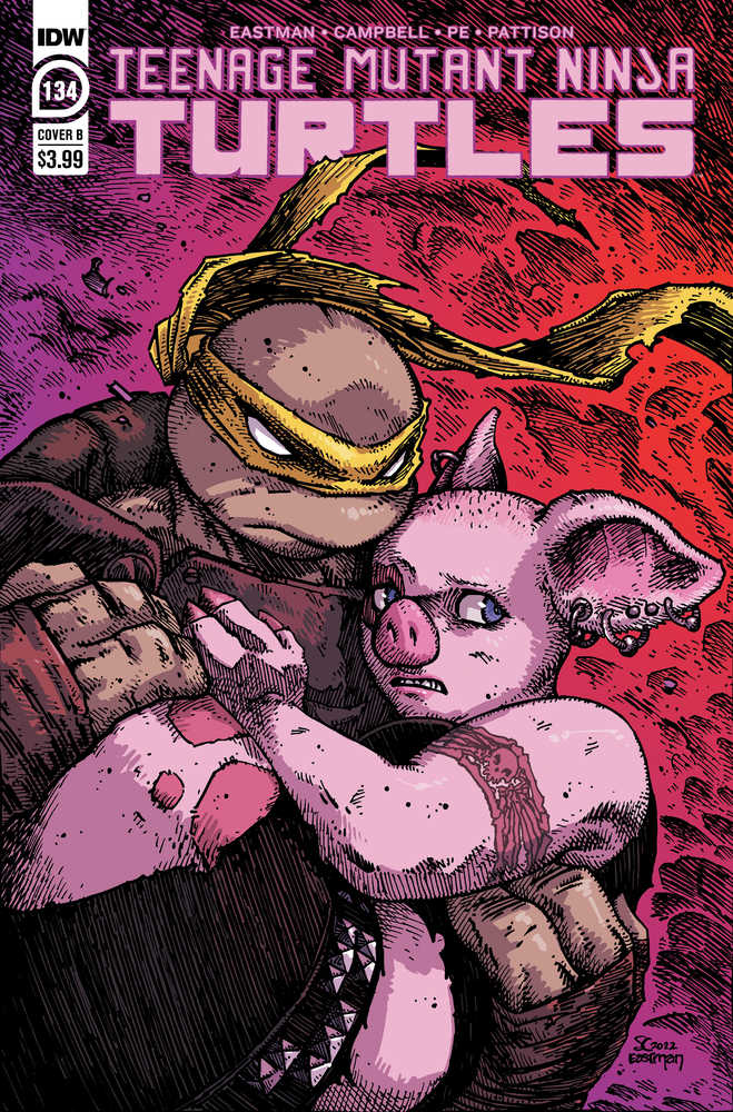Teenage Mutant Ninja Turtles Ongoing #134 Cover B Eastman