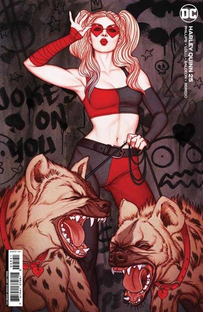 Harley Quinn #25 Cover D 1 in 25 Jenny Frison Card Stock Variant