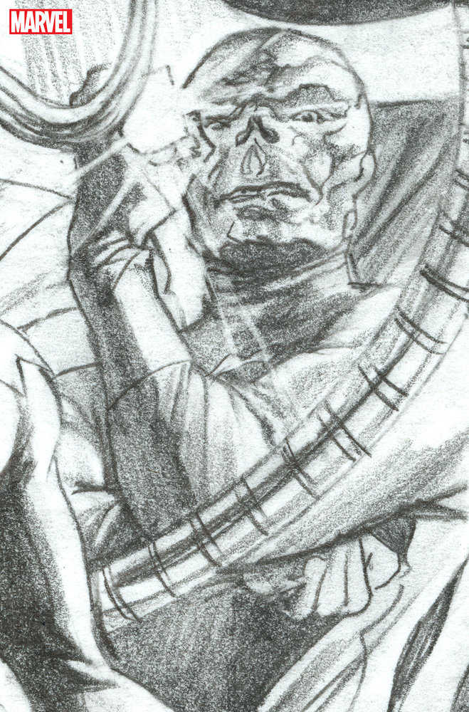 Captain America: Symbol Of Truth 11 Alex Ross Timeless Red Skull Full Art Sketch Variant