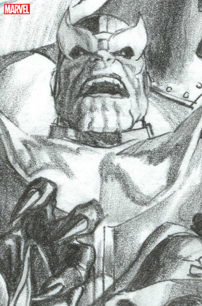 Warlock: Rebirth 1 Alex Ross Timeless Thanos Full Art Sketch Variant