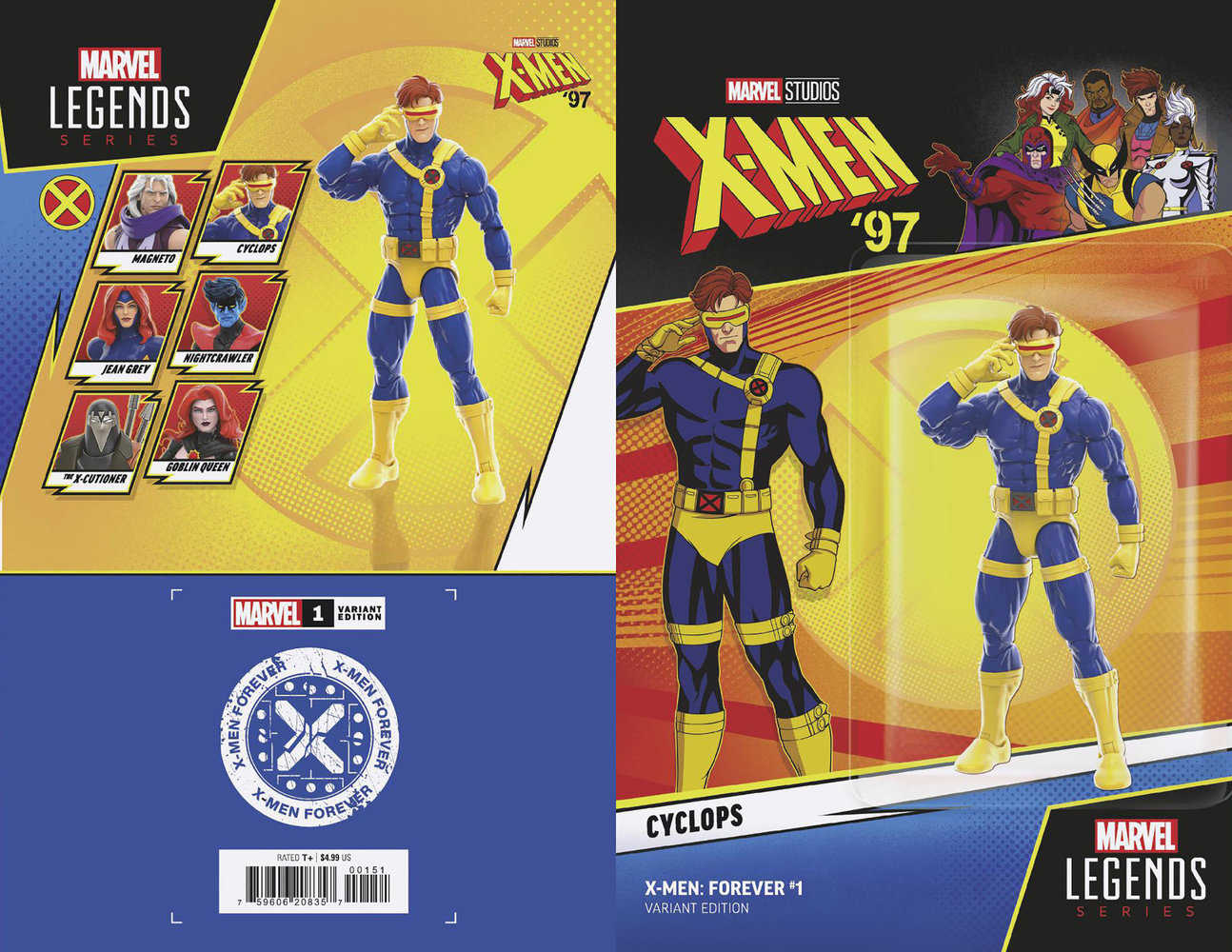 X-Men: Forever #1 (X-Men '97 Cyclops Action Figure Variant)