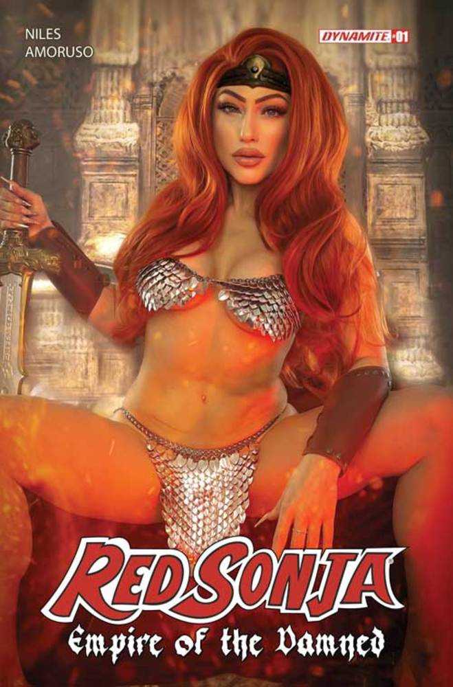 Red Sonja Empire Damned #1 Cover D Cosplay