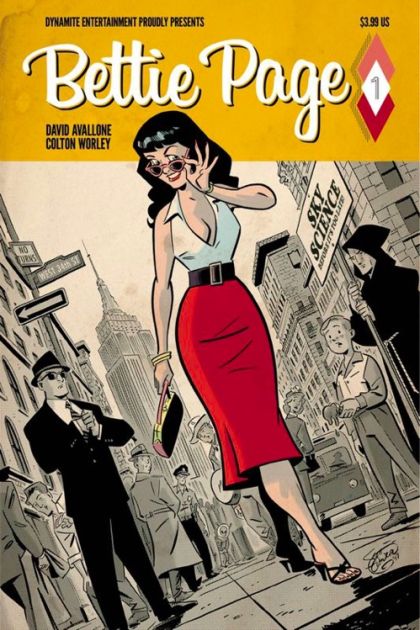 Bettie Page #1 Cover C Chantler