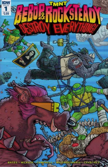 Teenage Mutant Ninja Turtles Bebop & Rocksteady Destroy Everything #1