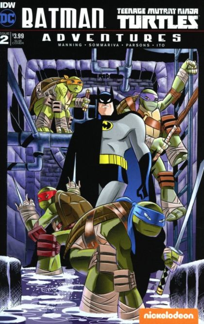 Batman Teenage Mutant Ninja Turtles Adventures #2 (Of 6) Subscription Variant B