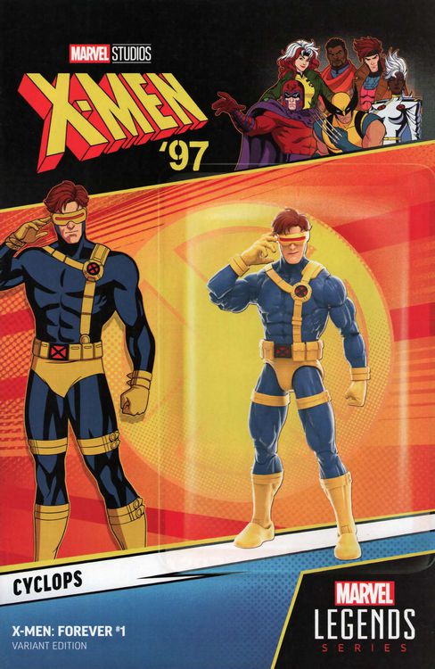 X-Men: Forever #1 (X-Men '97 Cyclops Action Figure Variant)