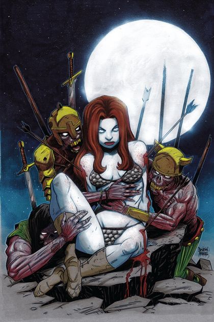 Red Sonja, Vol. 5 #23G (Moss Zombie virgin variant) (1:10)