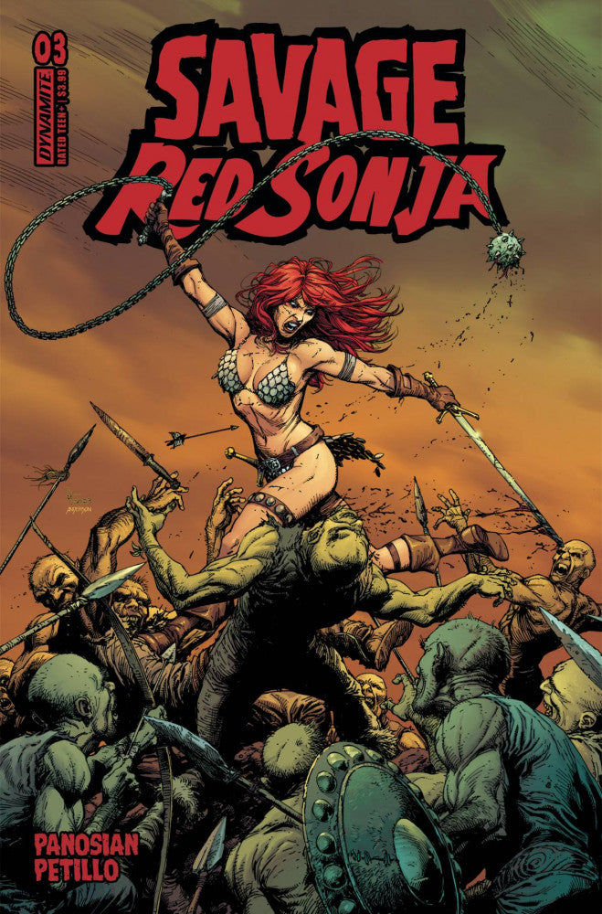 Savage Red Sonja #3C (Gary Frank variant)