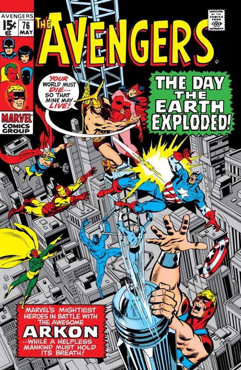 Avengers Vol. 1 #76 - Silver Age - G