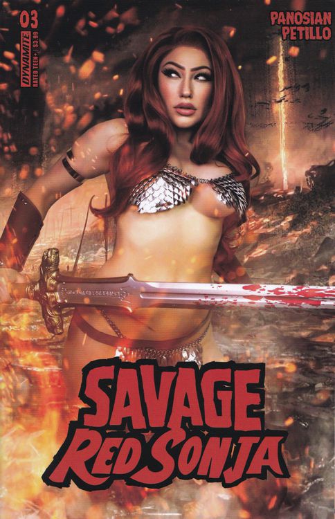 Savage Red Sonja #3D (Cosplay variant)