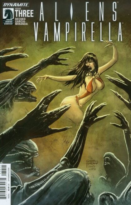 Aliens Vampirella #3 (Of 6) Cover A Hardman