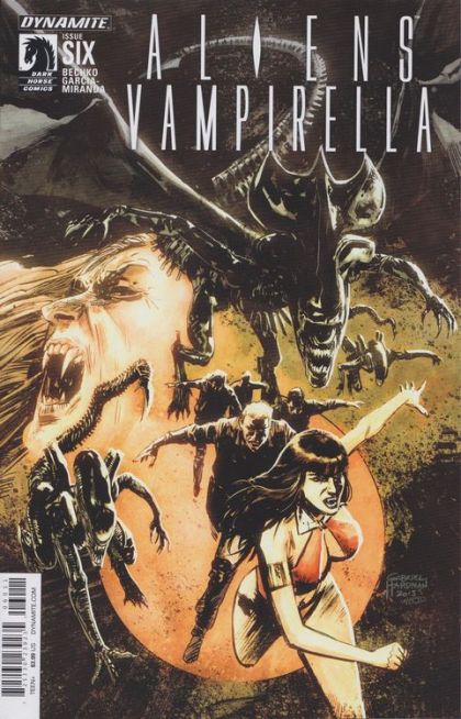 Aliens Vampirella #6 (Of 6) Cover A Hardman