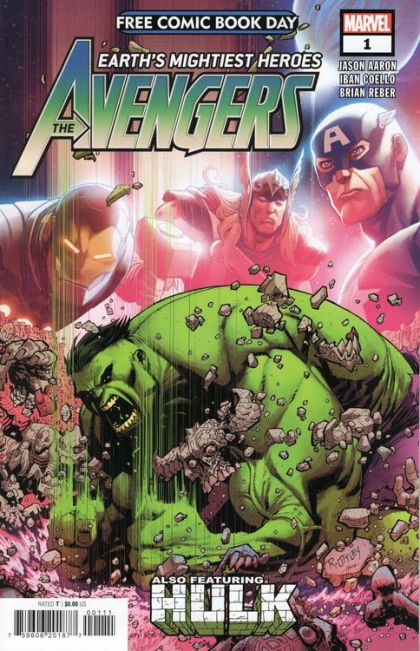 Free Comic Book Day 2021 (Marvel Gold Avengers / Hulk) #1