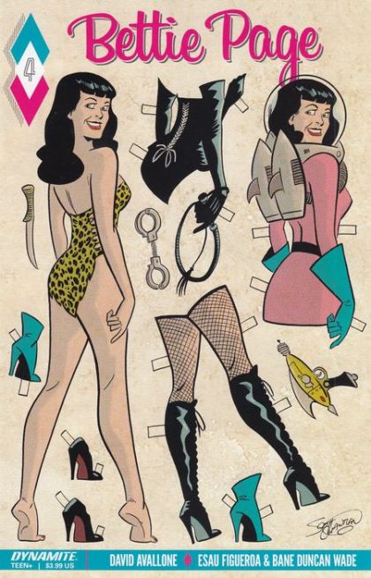 Bettie Page #4 Cover B Chantler