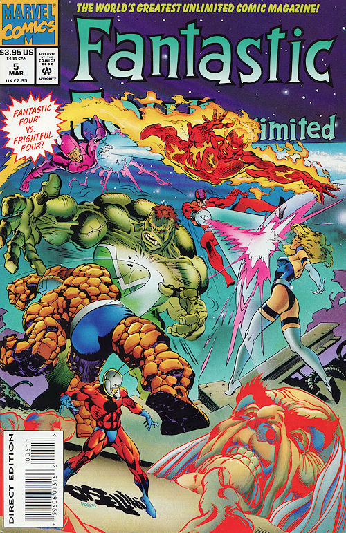 Fantastic Four Unlimited #5A