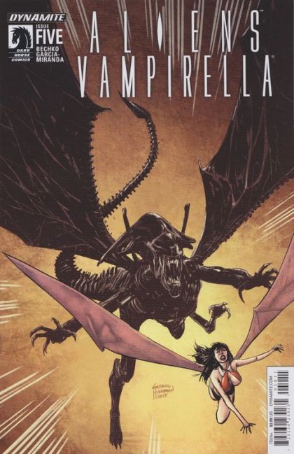 Aliens Vampirella #5 (Of 6) Cover A Hardman