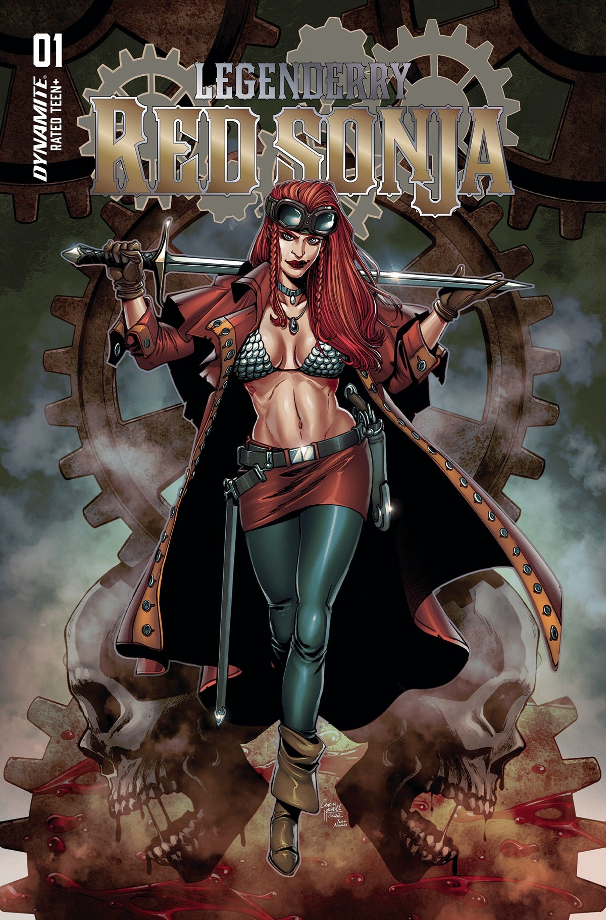 Legenderry: Red Sonja, Vol. 3 #1B (Colin Howell variant)