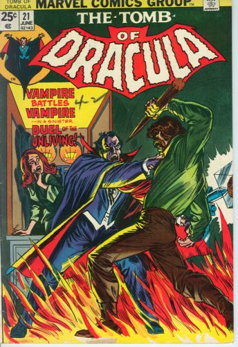 Tomb of Dracula, Vol. 1 #21A